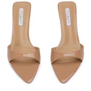 BRAND NEW Tony Bianco open-toed mule patent leather style size 8